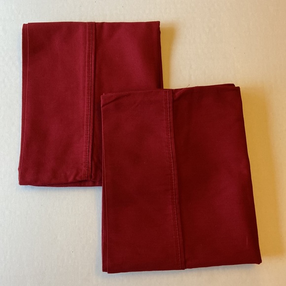 Dark Red Standard Pillowcases - Picture 6 of 10